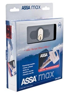 assa max oval cyl. komplett packet