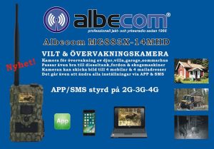 Albecom Proffskamera.Övervakning och åtelkamera mm