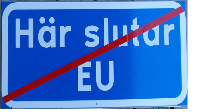 Här slutar EU