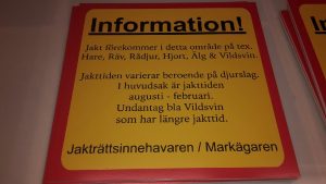 Infomation om jakt 1